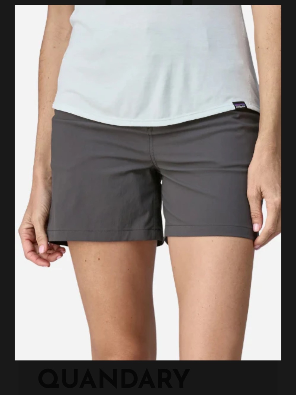 Women’s Grey Patagonia    Shorts Size 8